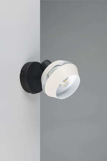 Trio Lighting Single Spot in Black Color Trio Lighting Single Spot in Black Color