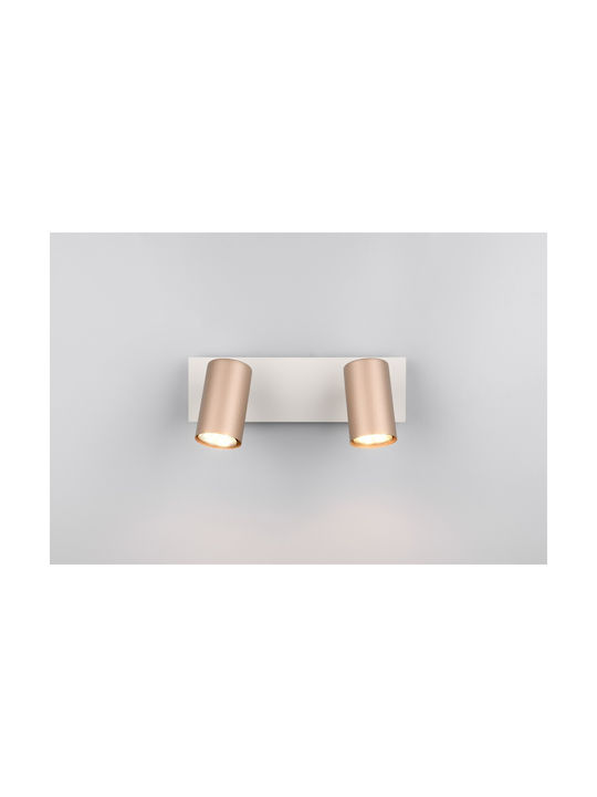 Trio Lighting Marley Single Spot in Brown Color