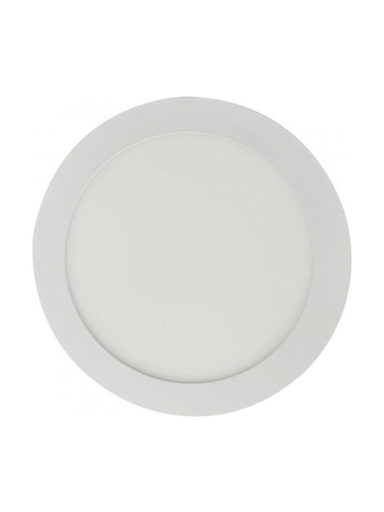 Geyer Rund Vertieft LED Panel 18W mit Kaltweiß Licht 6500K