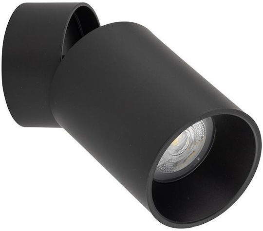 TK Lighting Μονό Σποτ με Ντουί GU10 σε Μαύρο Χρώμα TK Lighting Μονό Σποτ με Ντουί GU10 σε Μαύρο Χρώμα