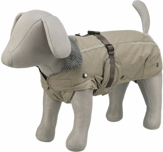 Trixie Rouen Beige Dog Coat with 38cm Back Length