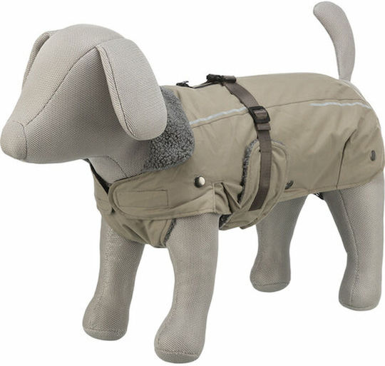 Trixie Rouen Beige Dog Coat with 38cm Back Length