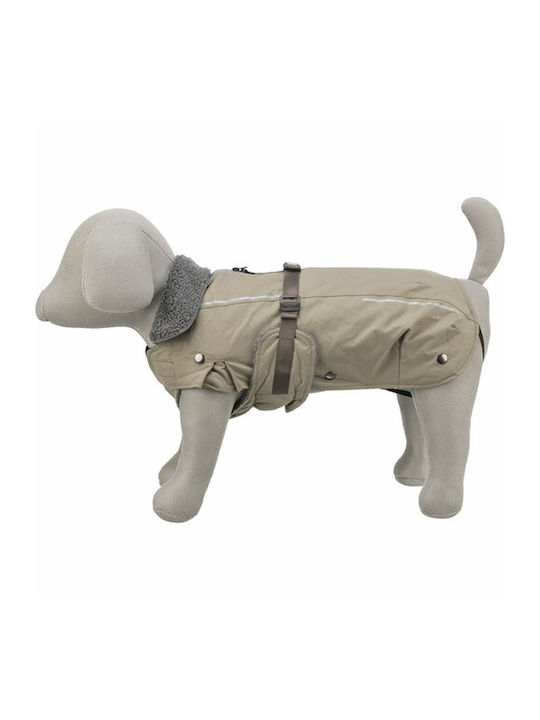 Trixie Rouen Beige Dog Coat with 48cm Back Length