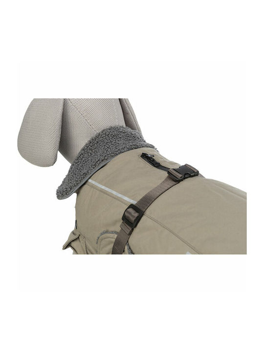 Trixie Rouen Beige Dog Coat with 48cm Back Length