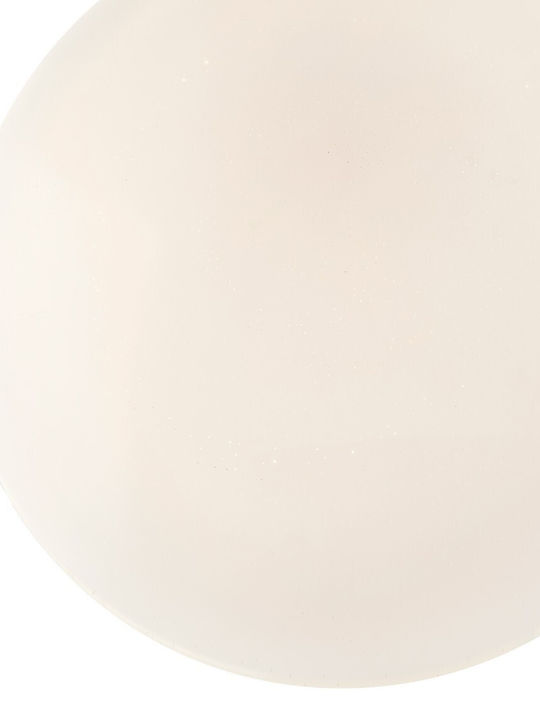 Globo Lighting Sajama Rund Draußen LED Panel 30W mit Warmes Weiß Licht 3000K