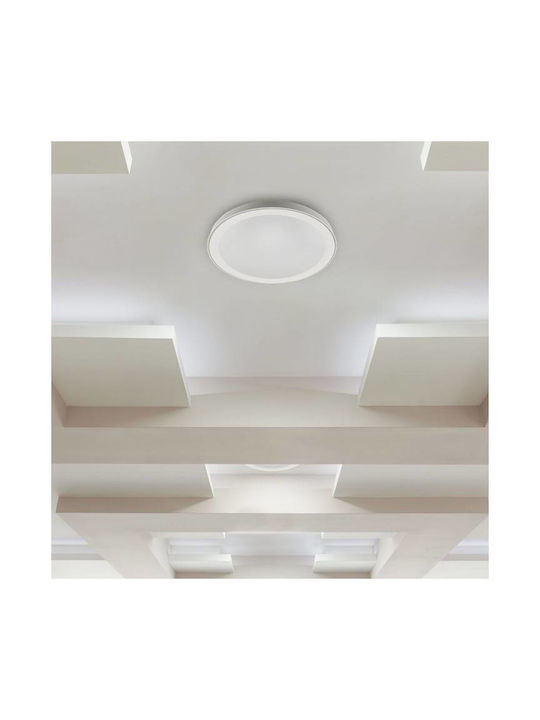 V-TAC Rund Draußen LED Panel 20W mit Warm zu kühlem Weiß Licht