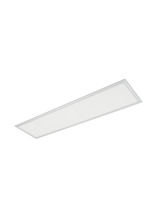 Elmark Rectangular Recessed LED Panel 40W with Cool White Light 6400K 119.5x29.5cm