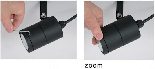 Gekas Single LED Warm White Spot in White Color