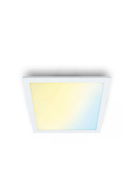 WiZ Pătrat În aer liber Panou LED Putere 36W cu Bianco reglabil Lumini 60x60cm.