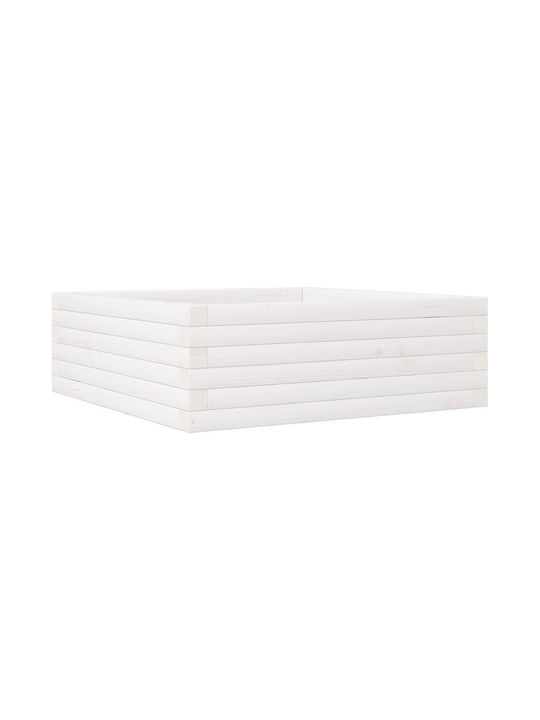 vidaXL Planter Box 70x23cm White 847194