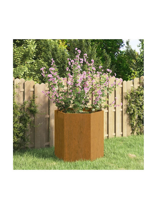 vidaXL Planter Box Metal Maro 40x40x45cm.