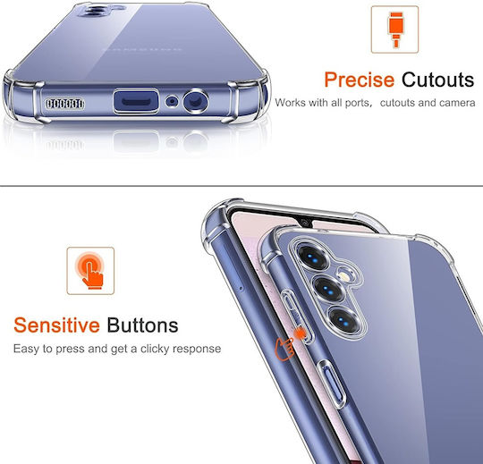 Techsuit Shockproof Clear Back Cover Silicon Transparent (Galaxy Note 20TCL 20L / 20L+ / 20 5G / 20S - TCL 20L / 20L+ / 20 5G / 20S)