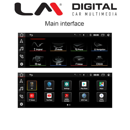 LM Digital Sistem Audio Auto pentru Audi Q2 Q2 2017 (Bluetooth/USB/WiFi/GPS/Apple-Carplay/Android-Auto)