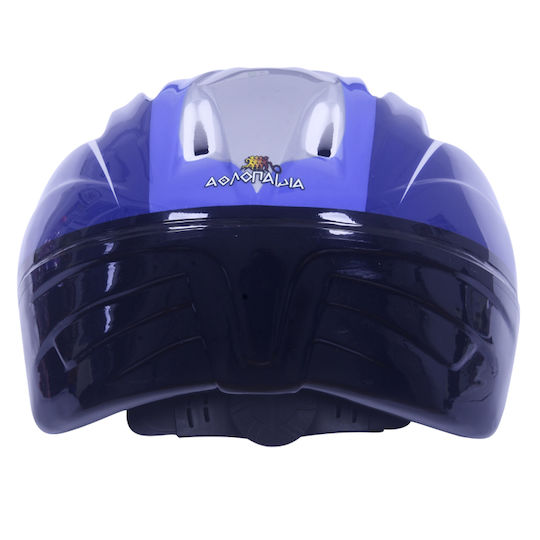 Athlopaidia Kids' Helmet for City Bike Blue