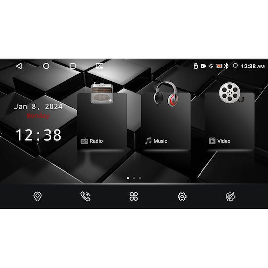 Nakamichi Nam5260 Seria Citroen Ds5 Aircross 2017-2021 4core Android12 4+64gb Navigație Tabletă Multimedia 9″ Carplay & Android Auto Carplay & Android Auto