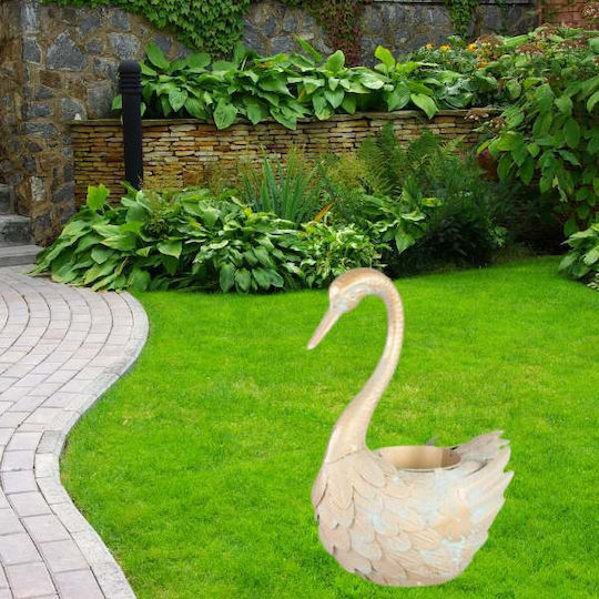 Strend Pro Pot Plastic Golden 37x19x85cm.