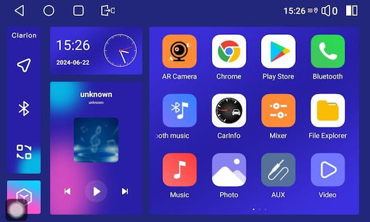 Clarion Auto-Audiosystem für Skoda Schnell 2014 > (Bluetooth/USB/WiFi/GPS/Apple-Carplay/Android-Auto)