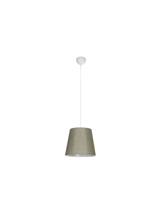 GloboStar Coney Κρεμαστό Φωτιστικό Πράσινο με Ντουί E27 26x26x93εκ.
