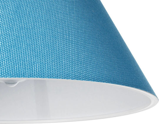 GloboStar Rift Pendant Light Blue with Socket E27 35x35x93cm
