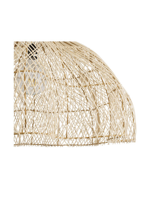 GloboStar Adeje Deckenleuchte Beiges Boho Raster mit Lampenbirnensockel E27 80x80x55cm