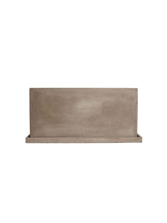 Gardin Planter Box Ceramică Maro 99x46x46cm.