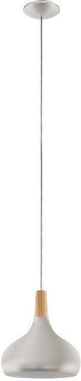 Eglo 901181-Hängeleuchte Sabinar 1xe27 60w 230v Durchmesser 28cm Silber-FSC Zertifiziert Eglo 901181-Hängeleuchte Sabinar 1xe27 60w 230v Durchmesser 28cm Silber-FSC Zertifiziert