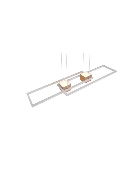 Trio Lighting Pendant Light Brown 28x150cm