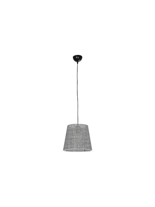 GloboStar Pendant Light Gray with Socket E27 26x26x93cm