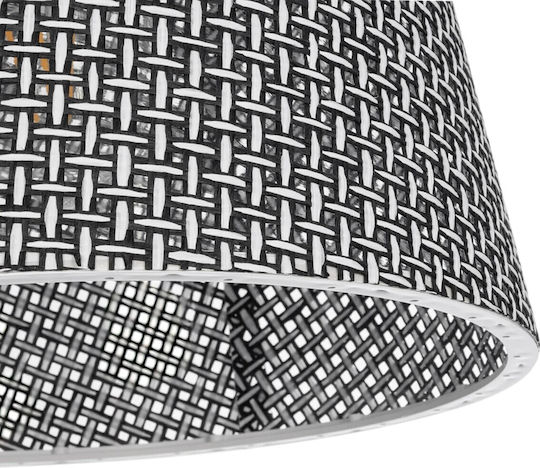 GloboStar Coney Lustră Gri cu Dulie E27 26x26x93cm.