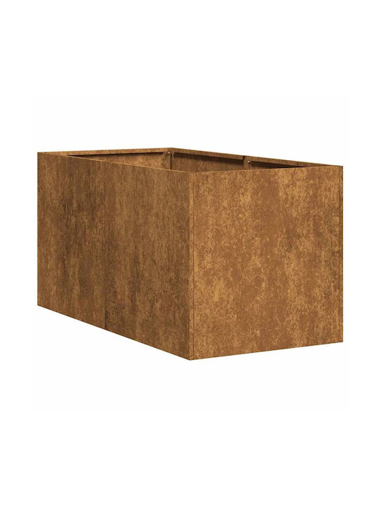 vidaXL Planter Box 40x40cm Coffee 860737