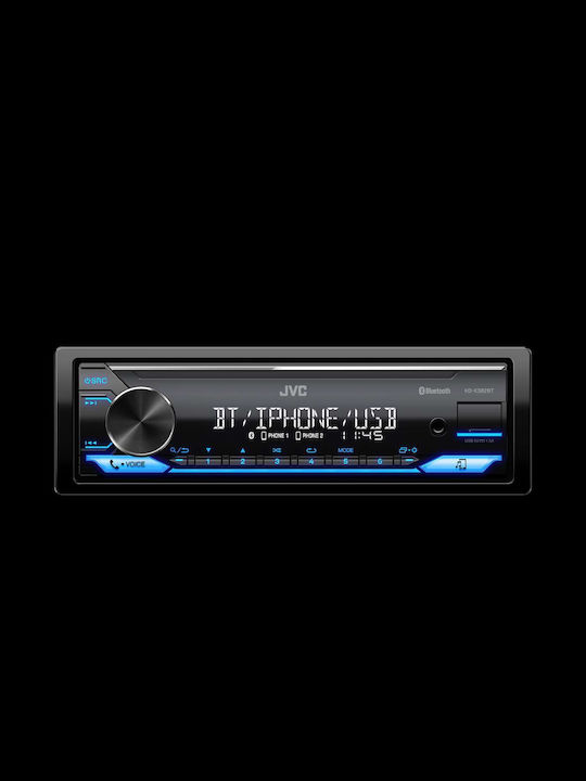 JVC Ηχοσύστημα Αυτοκινήτου 1DIN (Bluetooth/USB)
