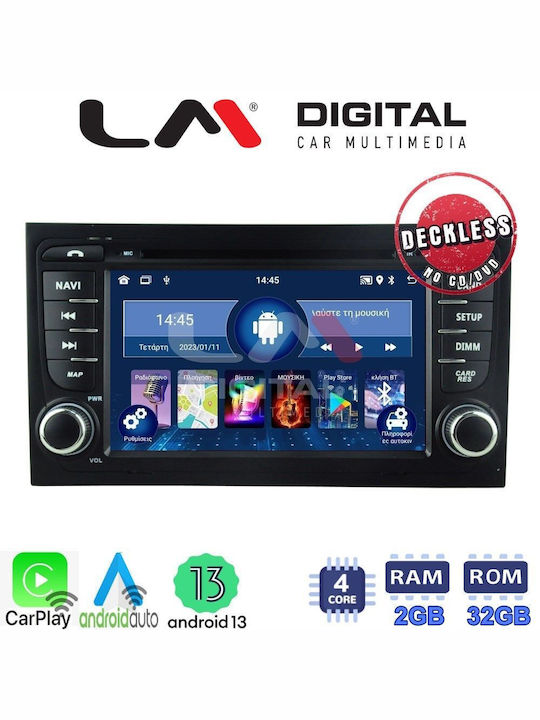 LM Digital Car Audio System for Seat Exeo Audi A4 8Ε 2001 - 2008 (Bluetooth/USB/AUX/WiFi/GPS)