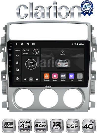 Clarion Ηχοσύστημα Αυτοκινήτου για Suzuki Liana 2001>2008 (Bluetooth/USB/WiFi/GPS/Apple-Carplay/Android-Auto) με Οθόνη Αφής 9"