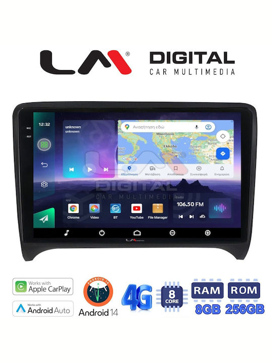 LM Digital Sistem Audio Auto pentru Audi Magazin online 2007 > 2014 (Bluetooth/USB/WiFi/GPS/Apple-Carplay/Android-Auto)
