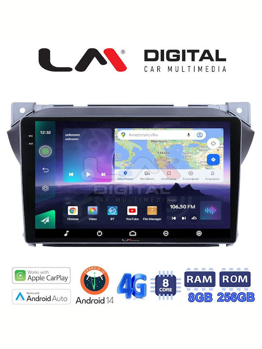 LM Digital Sistem Audio Auto pentru Suzuki Înălțime 2009>2016 (Bluetooth/USB/WiFi/GPS/Apple-Carplay/Android-Auto)