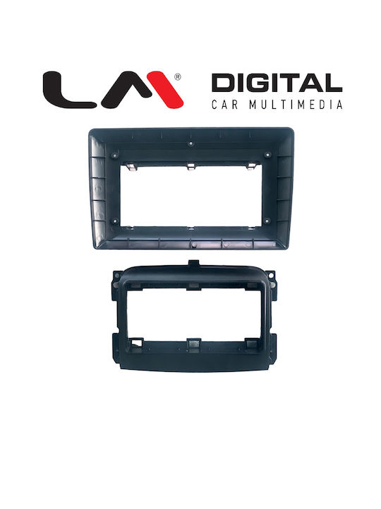 LM Digital Sistem Audio Auto pentru Fiat 500L 2012> (Bluetooth/USB/WiFi/GPS/Apple-Carplay/Android-Auto)
