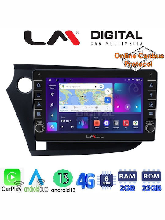 LM Digital Sistem Audio Auto pentru Honda Perspectivă 2009>2014 (Bluetooth/USB/WiFi/GPS/Apple-Carplay/Android-Auto)