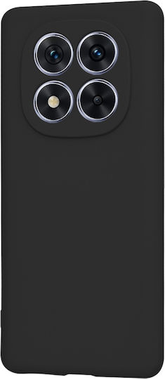 Techsuit Softflex Umschlag Rückseite Silikon Schwarz (Redmi Note 14 Pro 4G)