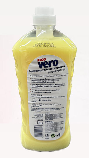 Flos Vero Concentrated Fabric Softener Jasmine Scent 1.5L 68 Loads
