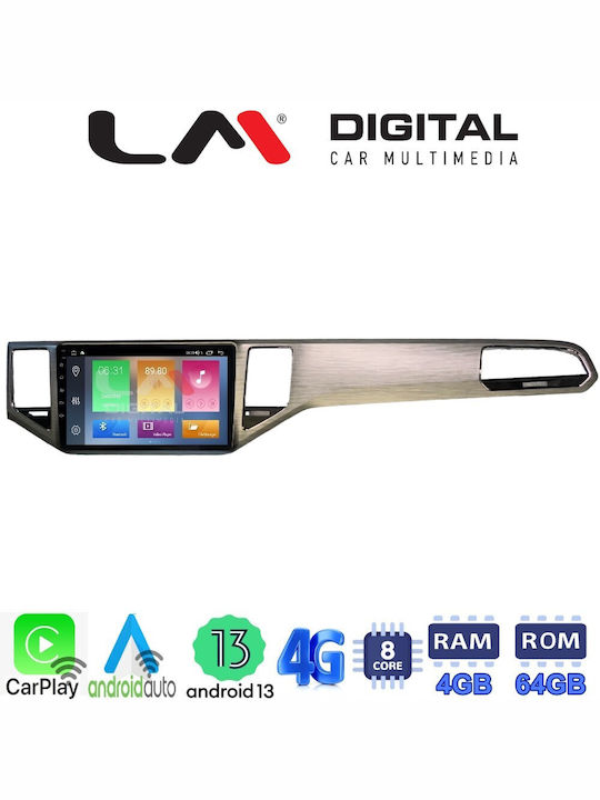 LM Digital Ηχοσύστημα Αυτοκινήτου για Volkswagen Golf / Golf Sportsvan 2013+ (Bluetooth/USB/WiFi/GPS/Apple-Carplay/Android-Auto) με Οθόνη Αφής 10"