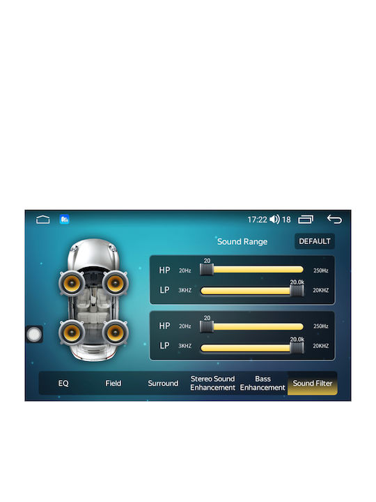 Digital IQ Car Audio System for Porsche Cayenne 2002-2011 (Bluetooth/USB/WiFi/GPS/Apple-Carplay/Android-Auto) with Touch Screen 7"