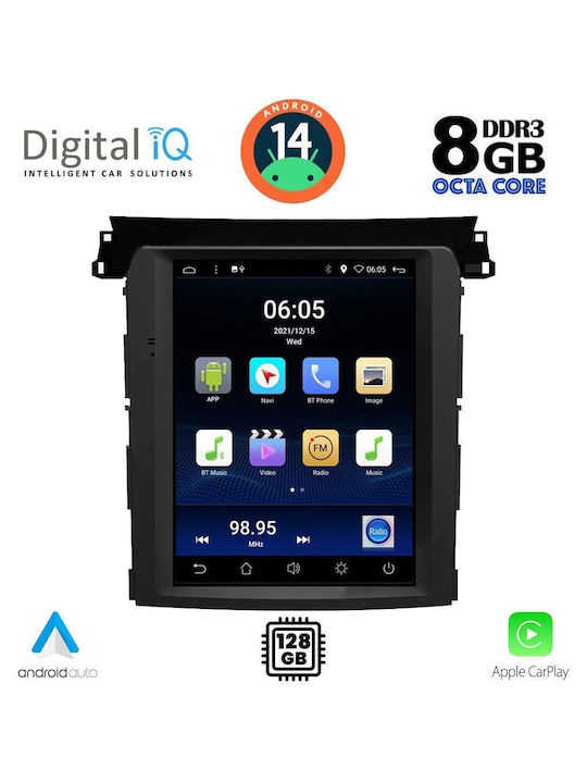 Digital IQ Car Audio System for Subaru Forester / Impreza 2012-2014 (Bluetooth/USB/AUX/WiFi/GPS/Apple-Carplay/Android-Auto) with Touch Screen 9.7"