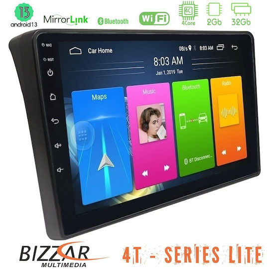 Bizzar Car Audio System for Peugeot Boxer Fiat Ducato Citroen Jumper Porsche Boxster 2007-2011 (Bluetooth/USB/WiFi/GPS/Apple-Carplay/Android-Auto) with Screen 9"