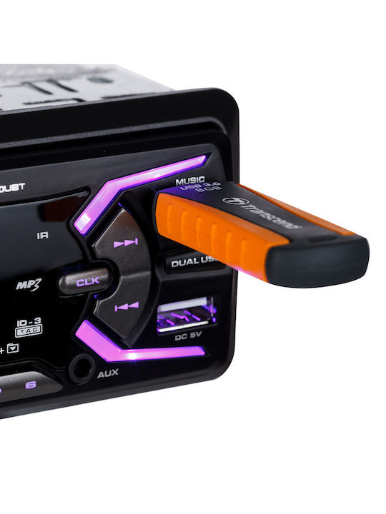 Osio Ηχοσύστημα Αυτοκινήτου 1DIN (Bluetooth/USB)