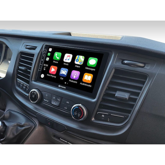 Dynavin Ηχοσύστημα Αυτοκινήτου για Ford Transit Custom 2019 (Bluetooth/USB/WiFi/GPS/Apple-Carplay/Android-Auto) με Οθόνη Αφής 9"