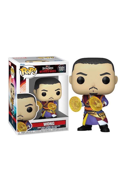 Funko Pop! Marvel: Doctor Strange in the Multiverse of Madness - Wong 1001 Wackelkopf