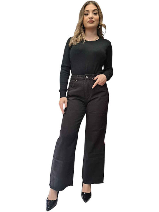 Dama Tesatura Pantaloni Negru