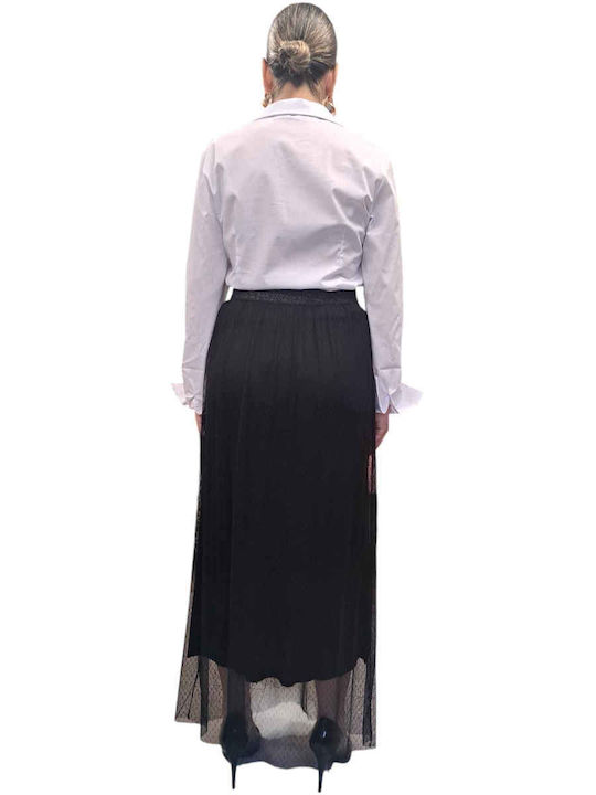 MAXI TULINI SKIRT MISS MISS BLACK