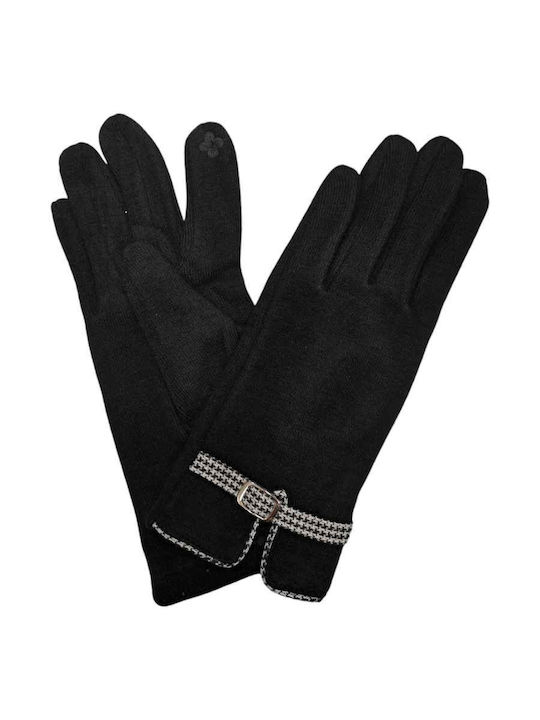 Women's Knitted Gloves Black