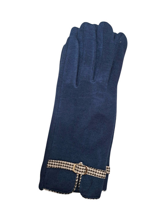 Women's Knitted Gloves Blue